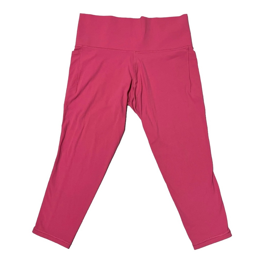 Athleta Pink Capri Leggings Size 1X